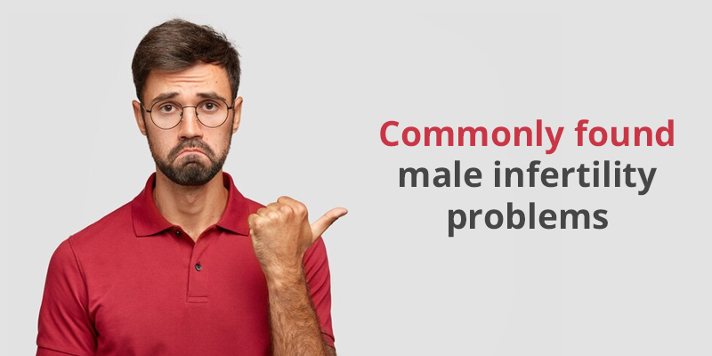 Commonly found male infertility problems